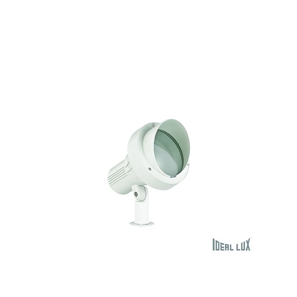 Ideal Lux 106229 venkovní reflektorová lampa Terra Bianco 1x60W|E27|IP65 - bílá