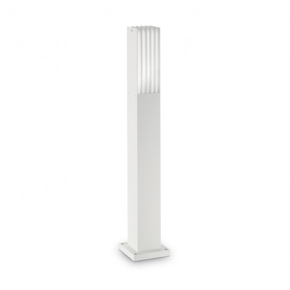 venkovní sloupek Ideal Lux Marte PT1 1x60W E27 - bílá