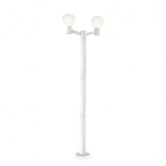 Ideal Lux 147086 venkovní lampa Clio 2x60W|E27|IP44 - bílá