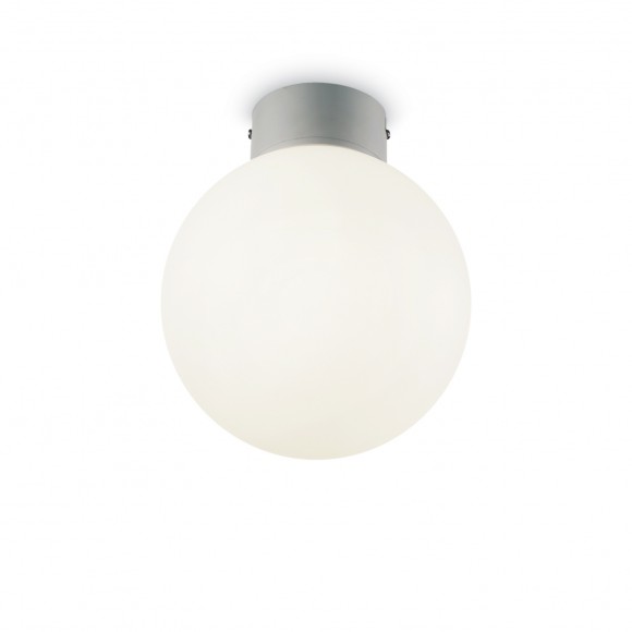 Ideal Lux 149790 venkovní přisazené stropní svítidlo Symphony 1x60W|E27|IP44 - šedé