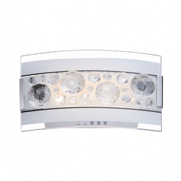Italux W29396-1A LED nástěnná lampa Regi 4W | 320lm | 3000K | IP20 - barva chrom