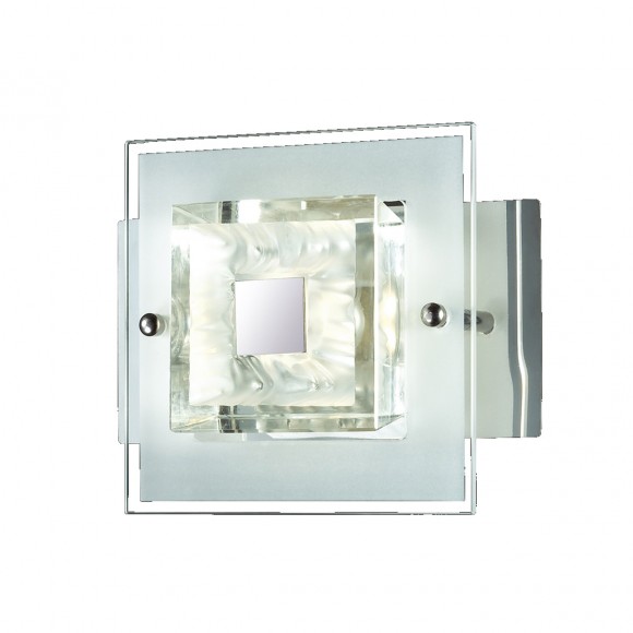 Italux W29532-1A LED nástěnná lampa Bruna 1x4W | 320lm | 3000K | IP20 - barva chrom