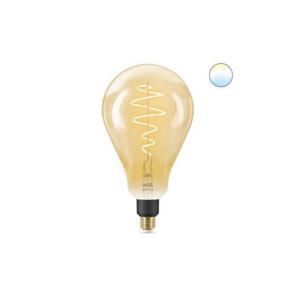 WiZ Tunable white 8718699786854 inteligentní LED designová žárovka E27 | 1x6,5W | 390lm | 2000-5000K - velká žárovka