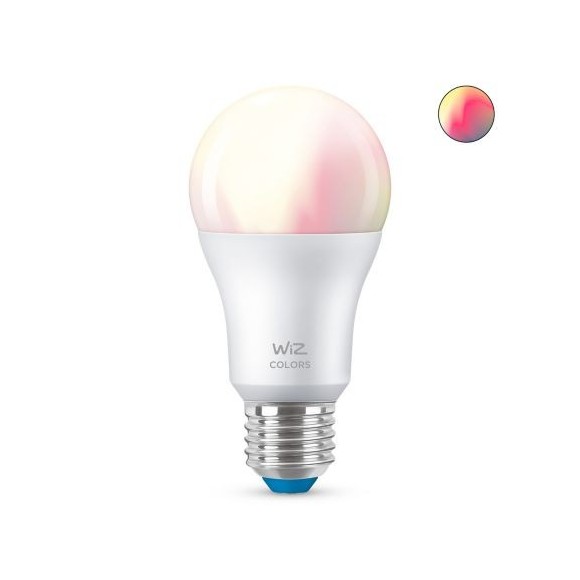 WiZ Colors 8718699787059 inteligentní LED žárovka E27 | 1x8W | 806lm | 2200-6500K | RGB