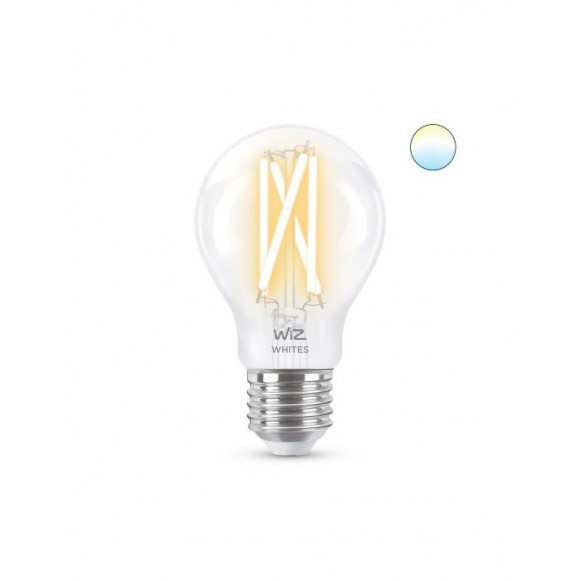WiZ Tunable white 8718699787158 inteligentní LED filamentová žárovka E27 | 1x6,7W | 806lm | 2700-6500K