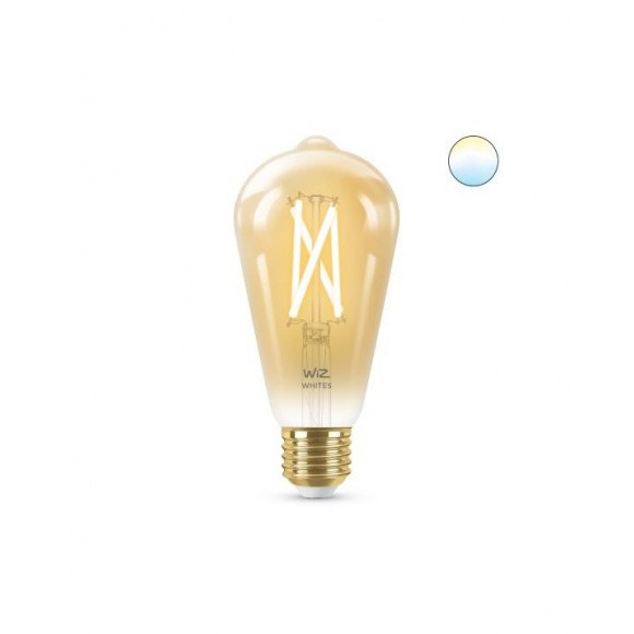 WiZ Tunable white 8718699787233 inteligentní LED designová žárovka E27 | 1x6,7W | 640lm | 2000-5000K