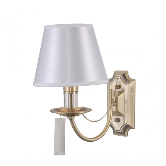 Italux WL-28366-1 nástěnná lampa Solana 1x40W | E14 | IP20 - barva starožitný bronz
