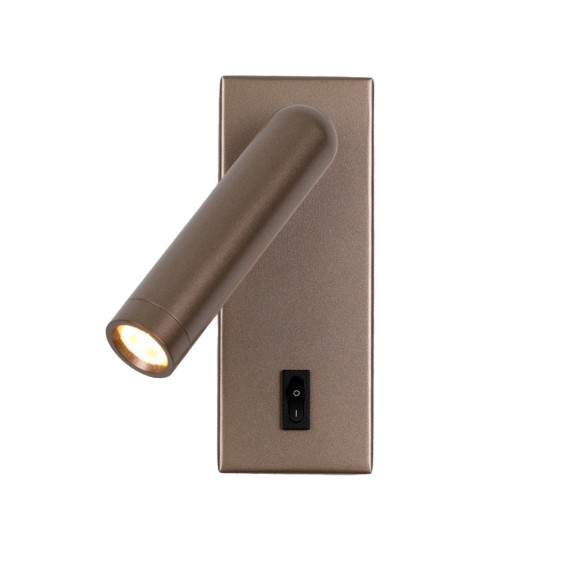 Italux WL-46376-1-CF LED bodové nástěnné svítidlo Nova | 3W LED | 153lm | 3000K