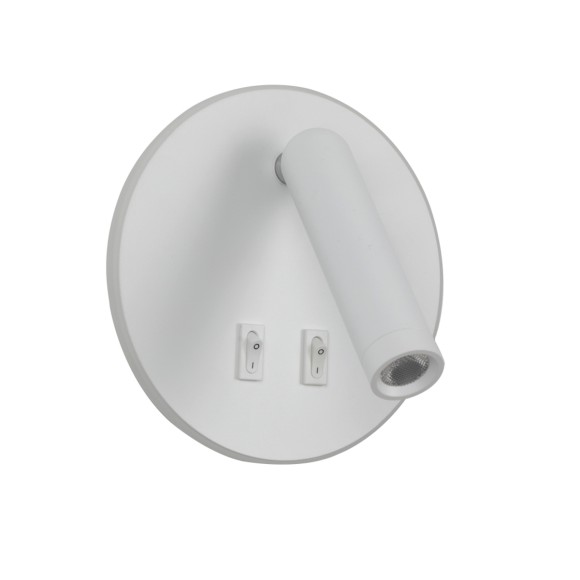 Italux WL-53742-1-WH LED bodové nástěnné svítidlo Furla | 8W LED | 516lm | 3000K