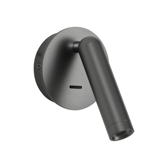 Italux WL-64834-1-GR LED bodové nástěnné svítidlo Carda | 3W LED | 164lm | 3000K