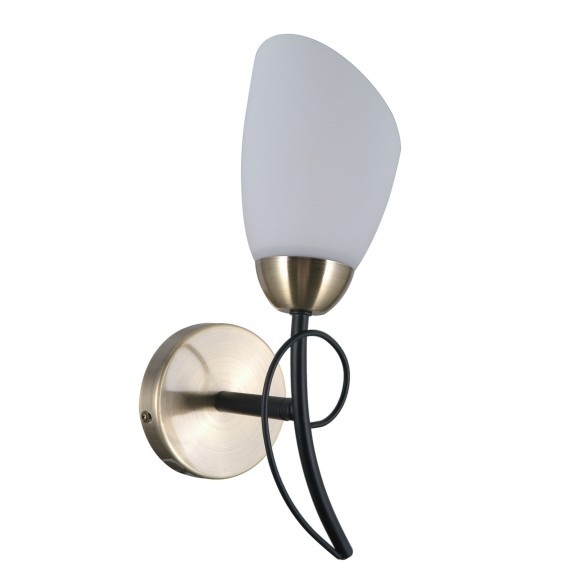 Italux WL-6706-1 nástěnná lampa Cristina 1x40W | E27 | IP20 - bronzová barva