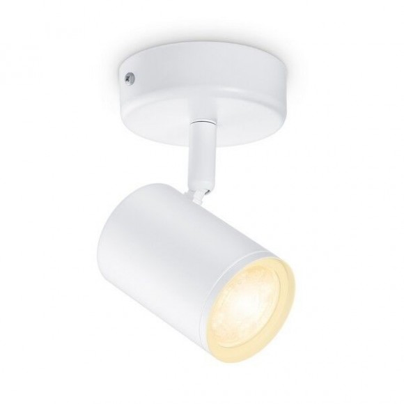 WiZ Tunable White 8719514551756 LED stropní bodové svítidlo Imageo 1x5W | GU10 | 345lm | 2700-6500K - stmívatelné, bílá