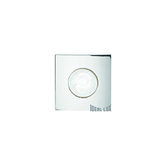 zápustné bodové svítidlo Ideal lux HIP 1x50W GU10  - chrom