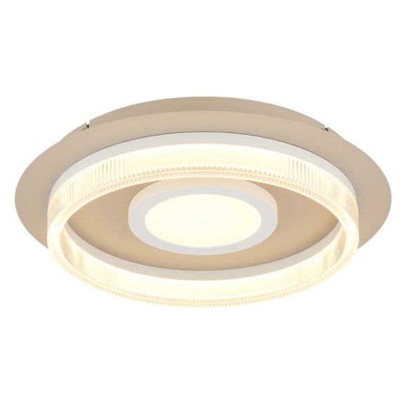 Globo 48046D1 LED přisazené stropní svítidlo MARLENNE | 24W integrovaný LED zdroj | 1240lm | 3000K | béžová