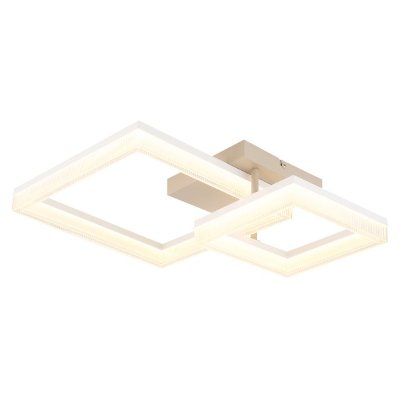 Globo 48047D LED přisazené stropní svítidlo ZARA  | 24W integrovaný LED zdroj | 1800lm | 3000K | béžová