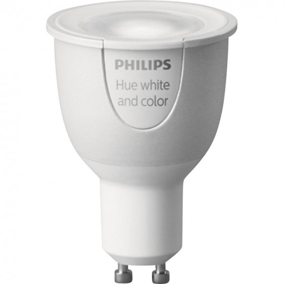 Philips Hue 8718696485880 LED žárovka 1x6,5W | GU10 | 250lm | 2000-6500K | RGB - White and Color Ambiance