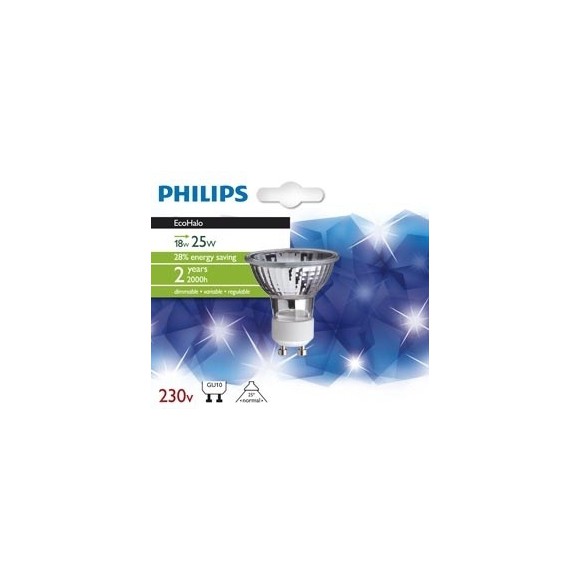 žárovka Philips 18W GU10 - EcoHalo Twist 18W GU10 230V 25D 1BC/10