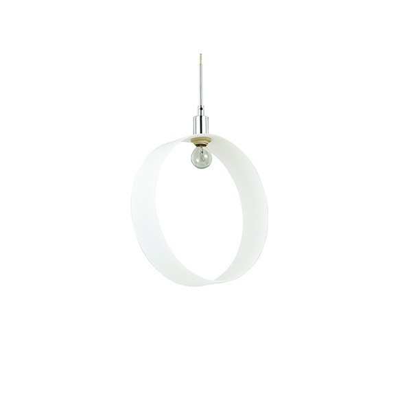 Ideal Lux 098975 závěsné stropní svítidlo anello Ring Anello Ring 1x40W|E27 - bílé