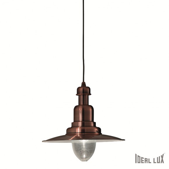 Ideal Lux 004983 závěsné stropní svítidlo Fiordi Sospenzione Big Rame 1x60W|E27 - bronz