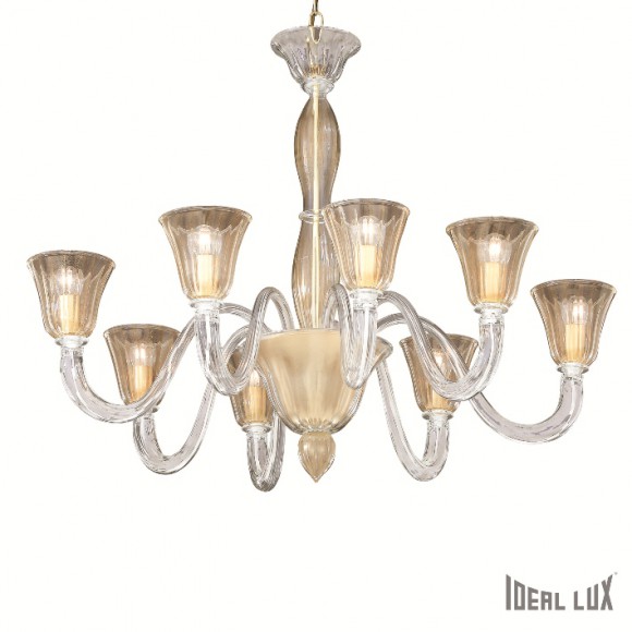 Ideal Lux 005850 závěsné stropní svítidlo Foscari 8x40W|E14
