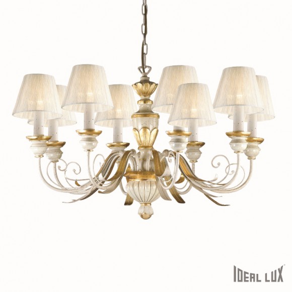 závěsné svítidlo Ideal lux Flora SP8 8x40W E14  - luxusní komplexní osvětlení