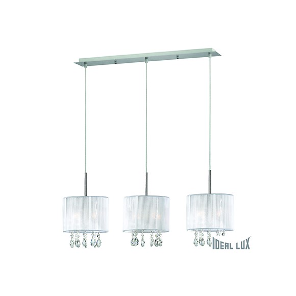 závěsné svítidlo Ideal lux Opera SB3 3x40W E14  - luxusní komplexní osvětlení