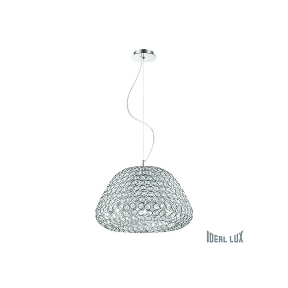 závěsné svítidlo - lustr Ideal lux KING G9  - chrom