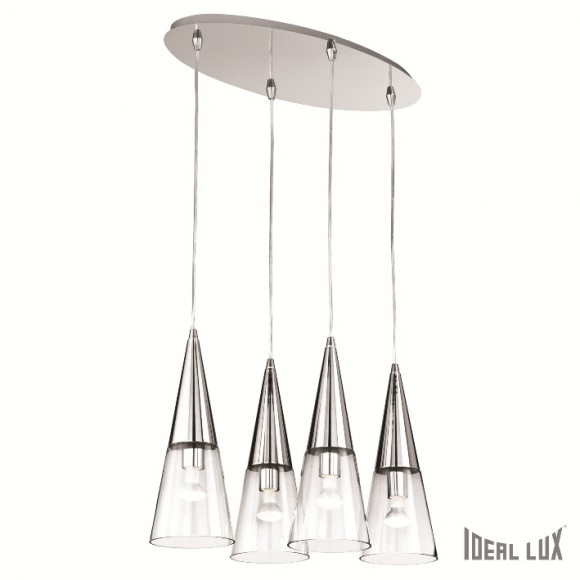 Ideal Lux 083490 závěsné stropní svítidlo Cono 4x40W|E14