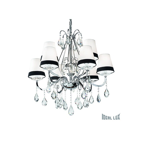 Ideal Lux 093277 závěsné stropní svítidlo Domus 9x40W|E14