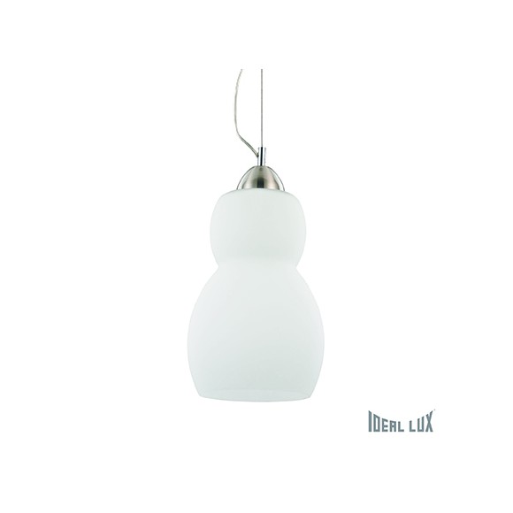 závěsné svítidlo - lustr Ideal lux RENE 1x60W E27  - bílá