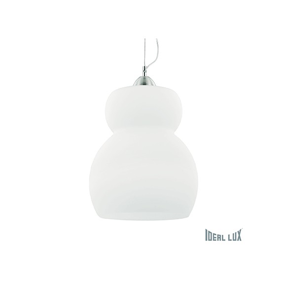 závěsné svítidlo - lustr Ideal lux RENE 1x60W E27  - bílá
