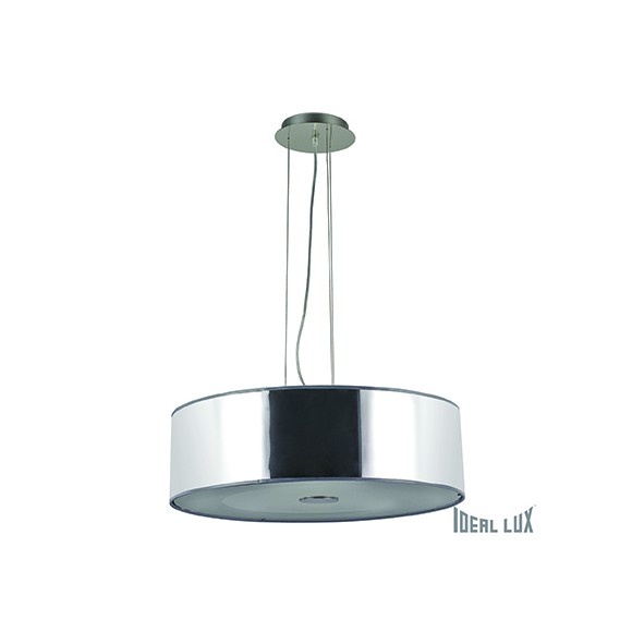 závěsné svítidlo lustr Ideal lux Woody Cromo SP 5x40W E27 - moderní komplexní osvětlení