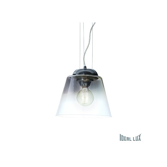 závěsné svítidlo Ideal lux Cylinder SP1 Cromo D40 1x100W E27 - jednoduchá elegance