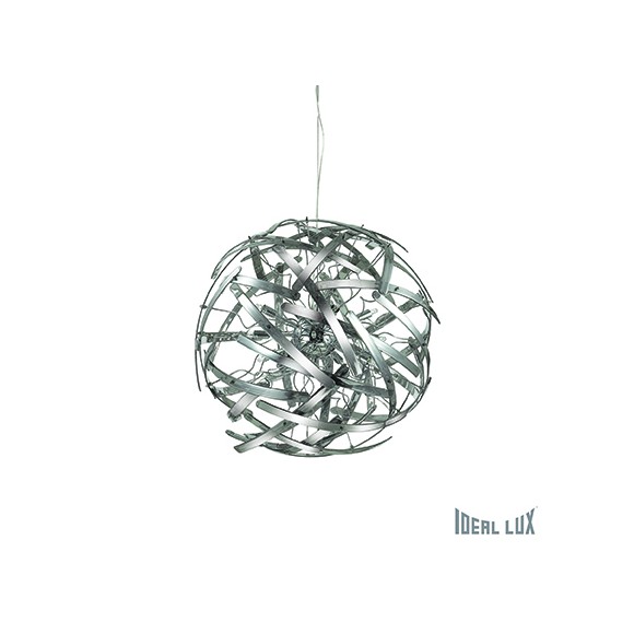 závěsné svítidlo - lustr Ideal lux LEMON 12x28W G9  - šedá kouřová/chrom