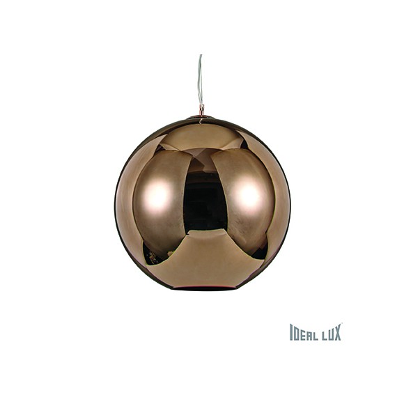 závěsné svítidlo - lustr Ideal lux NEMO Rame 1x60W E27 - měděná