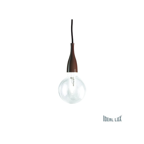 Ideal Lux 112466 závěsné stropní svítidlo Minimal Coffee 1x70W|E27 - kávová