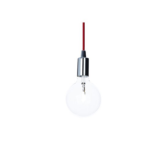 Ideal Lux 113296 závěsné stropní svítidlo Edison cromo 1x60W|E27