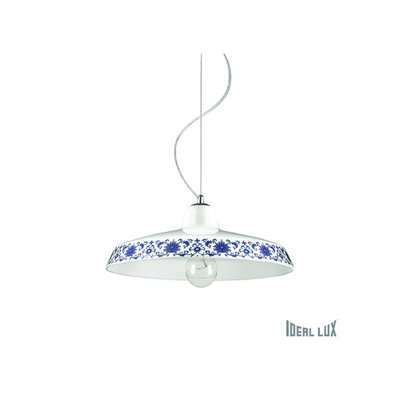 závěsné svítidlo Ideal lux Bassano SP1 D35 1x60W E27  - venkovský styl