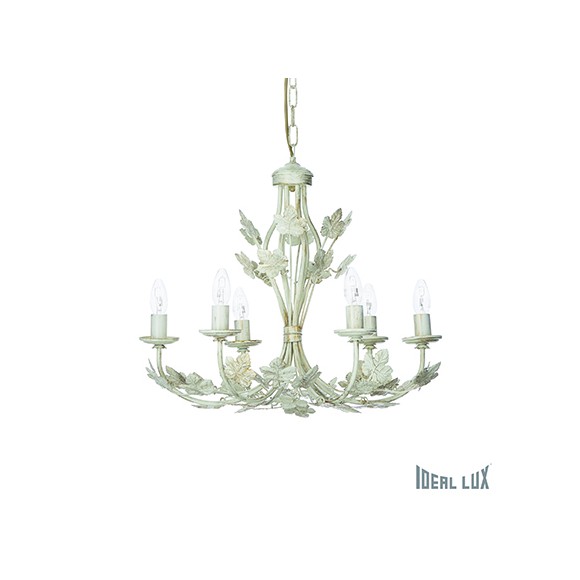 Ideal Lux 121857 závěsné stropní svítidlo Champagne 6x40W|E14