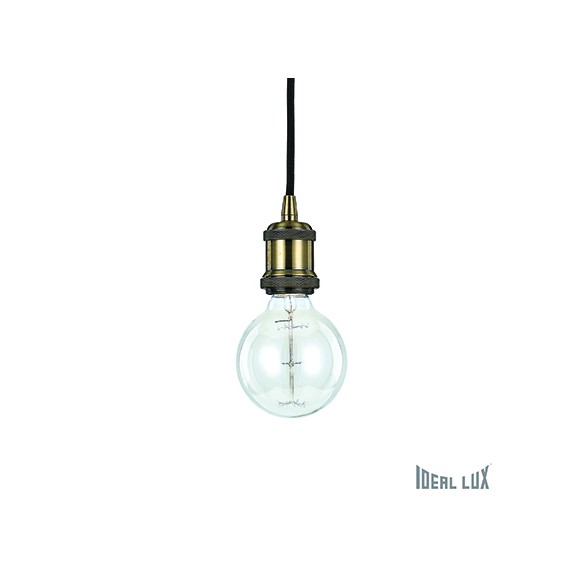 závěsné svítidlo - lustr Ideal lux FRIDA Brunito 1x60W E27 - mosaz