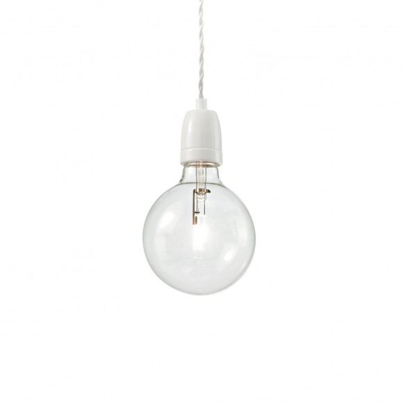 Ideal Lux 134116 závěsné stropní svítidlo Klaus 1x60W|E27 - bílé