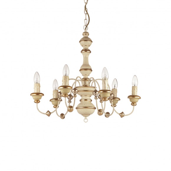 Závěsný lustr Ideal Lux Pisa SP6 093611
