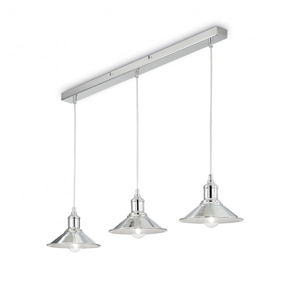 závěsný lustr Ideal Lux Seaman SB3 3x60W E27 - komplexní osvětlení