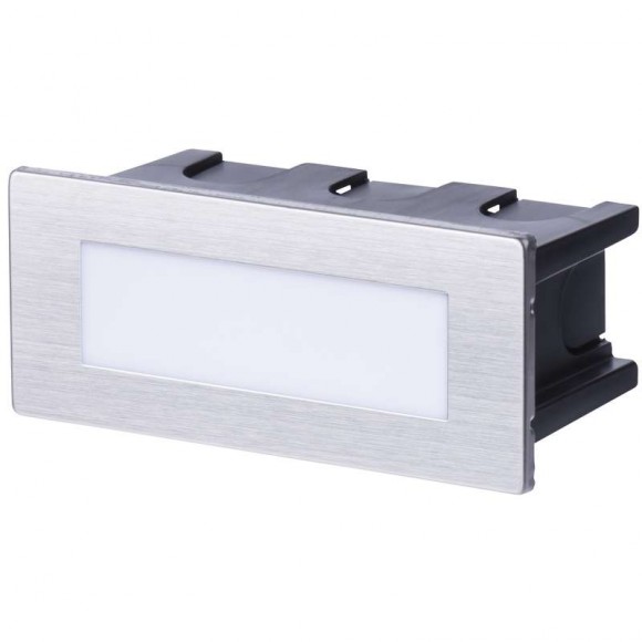 Emos ZC0108 LED venkovní zápustné svítidlo 1x1,5W | 55lm | 3000K | IP65 - teplá bílá, nerez