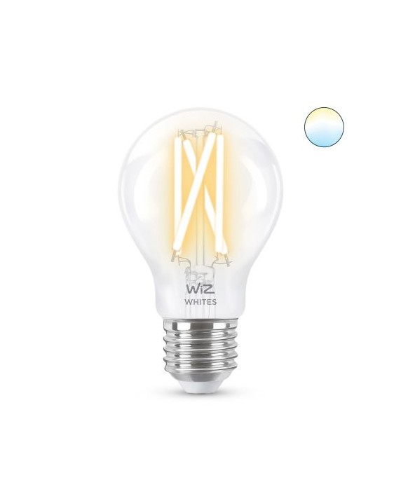 WiZ Tunable white 8718699787158 inteligentní LED filamentová žárovka E27 | 1x6,7W | 806lm | 2700-6500K