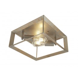 Searchlight 2412-2SI Heaton stropní svítidlo E27 2 x 60W