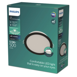 Philips 8721103131256 LED zápustné svítidlo MESON | 6W integrovaný LED zdroj | 340lm | 3000K