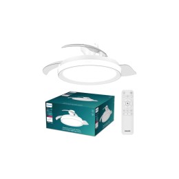 Philips 8721103096029 LED ventilátor s osvětlením Bliss | 35W integrovaný LED zdroj | 4500lm | 2700