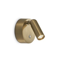 Ideal lux 350264 LED bodové nástěnné svítidlo BEAN | 3W integrovaný LED zdroj | 180lm | 3000K