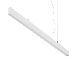 Ideal lux 369129 LED závěsné stropní svítidlo OFFICE | 30W integrovaný LED zdroj | 2440lm | 3000K